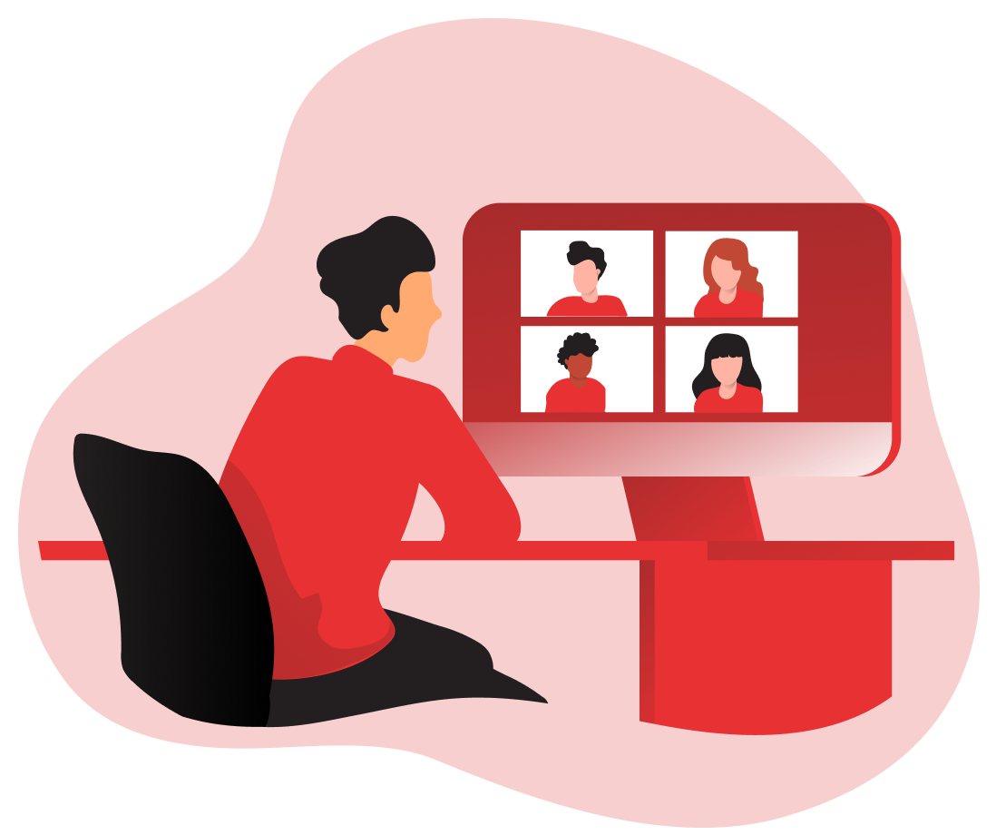 On-call development illustration